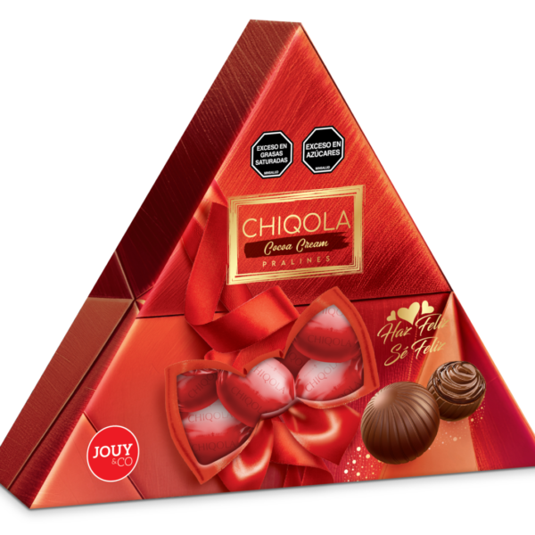 MINI TRIANGULO ROJO 50GR X36U
