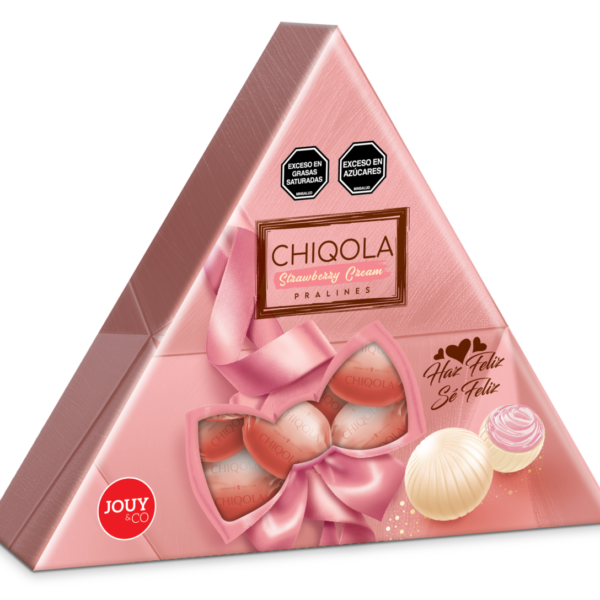 MINI TRIANGULO ROSA 50GR X36U